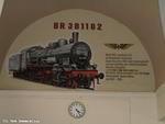 Wandmalerei in der Bahnhofshalle Wandmalerei in der Bahnhofshalle