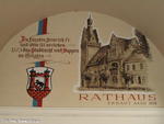 Wandmalerei in der Bahnhofshalle Wandmalerei in der Bahnhofshalle