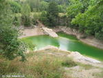 Der blaue See bei Rübeland (ja, der war schon mal blauer)