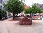 Brunnen vor der Touristeninformation