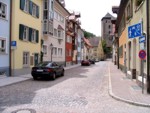 Typisches Gäßchen nahe Romäusturm