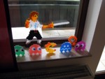 Blick aufs Fensterbrett