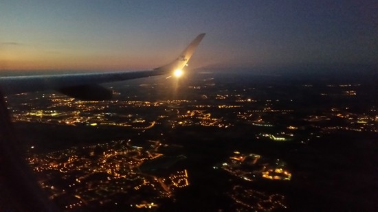 Landeanflug Toulouse