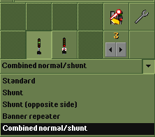 Combined normal/shunt