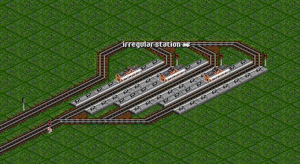 Irregular station