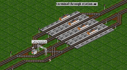 Through station