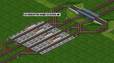 Through station