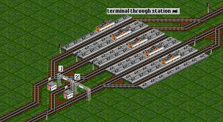 Through station