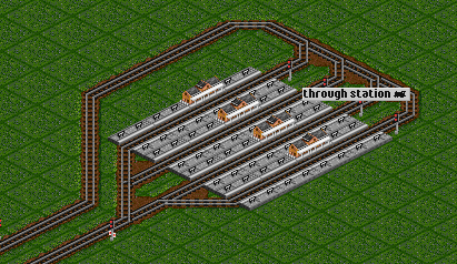 Through station