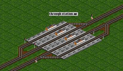 Through station