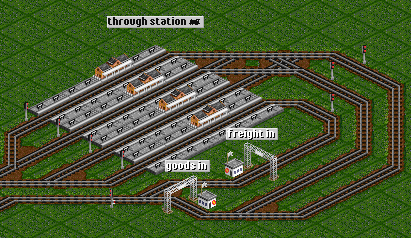 Through station